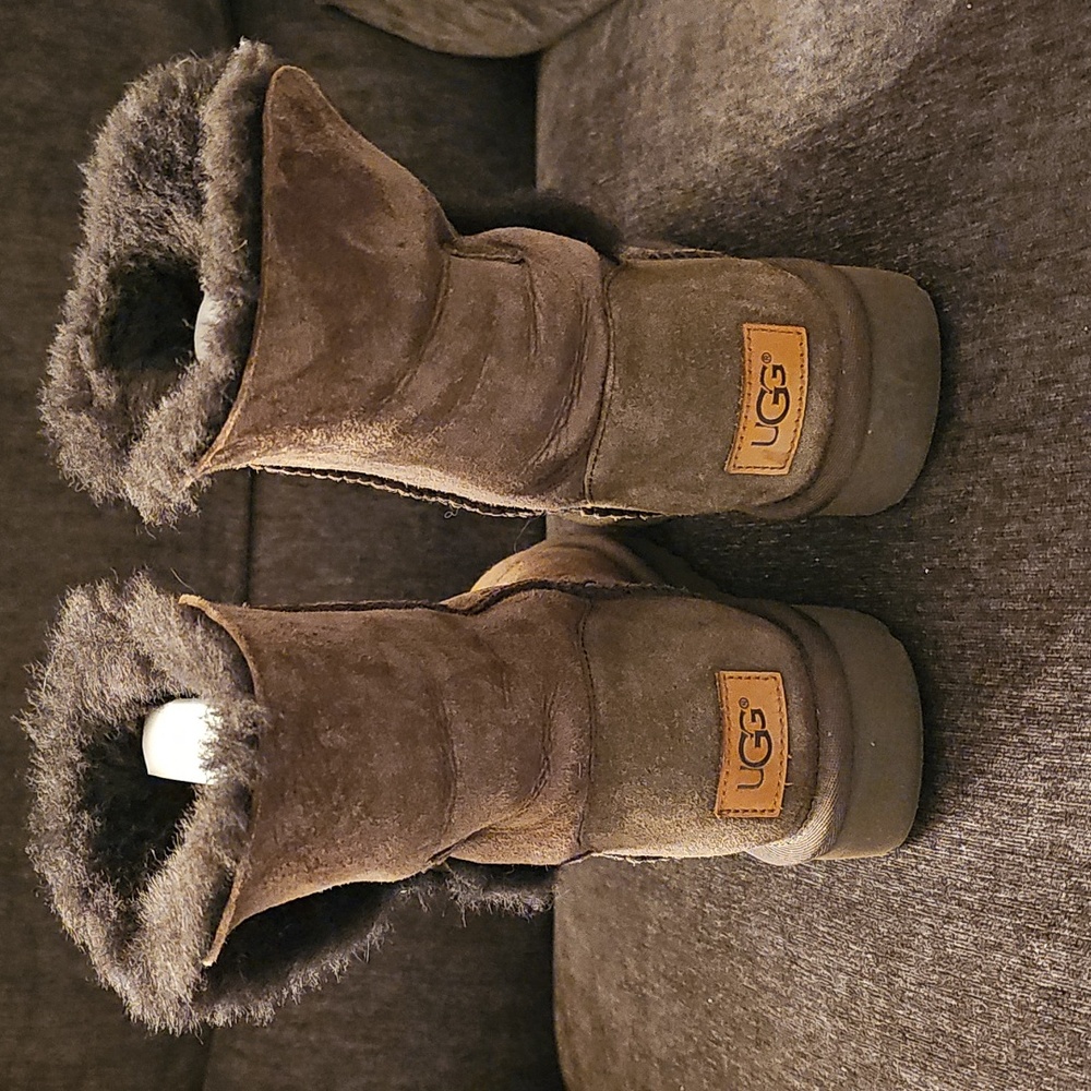 Ugg Bailey Button Boots - Chocolate - image 3